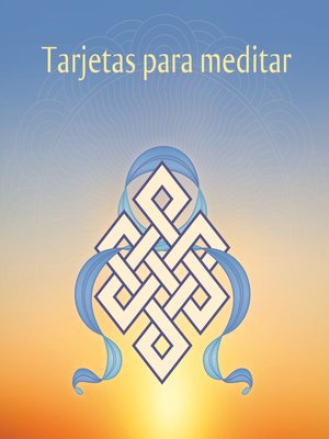cover image of Tarjetas para meditar